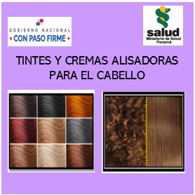 TINTES Y CREMAS ALISADORAS PARA EL CABELLO