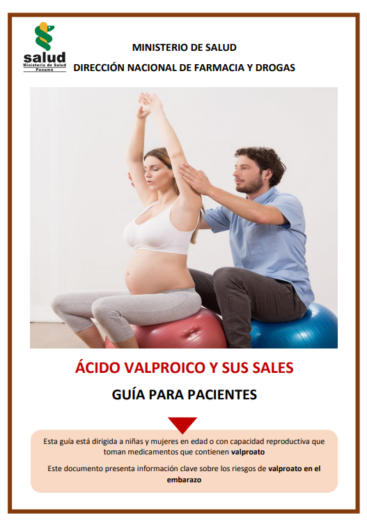 Esta guía está dirigida a niñas y mujeres en edad o con capacidad reproductiva que toman medicamentos que contienen valproato. Este documento presenta información clave sobre los riesgos de valproato en el embarazo