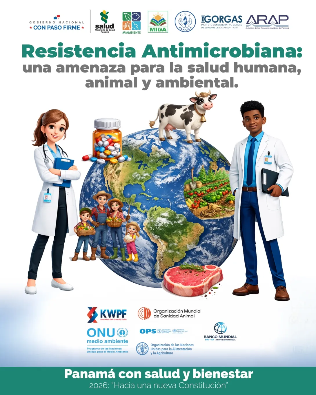 Se adjuntan concepto y recomendaciones para la contención de la resistencia a los antimicrobianos.  